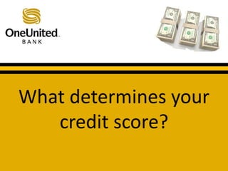 WhWat dhoaets ad geooted rcrmediitn secosr ey goetu yro u? 
credit score? 
 