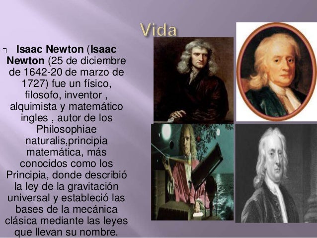 isaac newton biografia