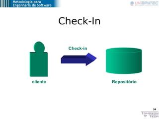 Check-In

           Check-in




cliente               Repositório




                                    34
 