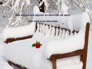 Não espere que alguém se desculpe de você,

         seja você essa desculpa.
 