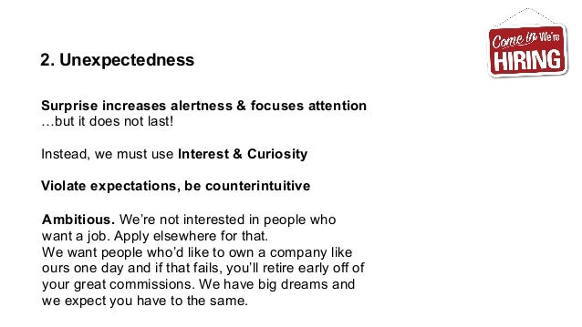 job advertising ideas