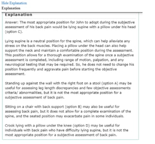 Thisnis the mock test of Australian Physiotherapy Council mock test