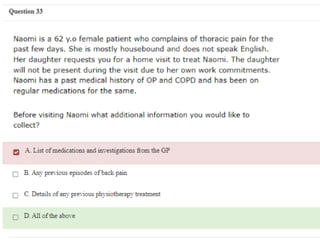 Thisnis the mock test of Australian Physiotherapy Council mock test