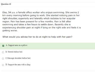 Thisnis the mock test of Australian Physiotherapy Council mock test