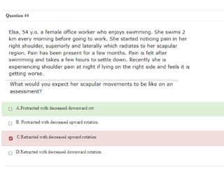Thisnis the mock test of Australian Physiotherapy Council mock test