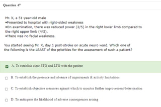 Thisnis the mock test of Australian Physiotherapy Council mock test