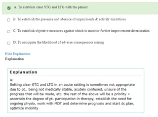 Thisnis the mock test of Australian Physiotherapy Council mock test