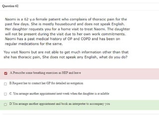 Thisnis the mock test of Australian Physiotherapy Council mock test