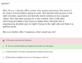 Thisnis the mock test of Australian Physiotherapy Council mock test