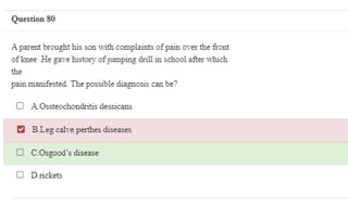 Thisnis the mock test of Australian Physiotherapy Council mock test