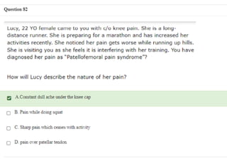Thisnis the mock test of Australian Physiotherapy Council mock test