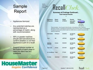 Where does the information come from?Consumer Products, Appliances, Children’s Toys, Outdoor Equipment are all handled by the CPSCPesticides, Fungicides, Rodenticides, Vehicle Emissions are all handled by the EPAHealth Canadawww.hc-sc.gc.caMotor Vehicles, Tires, Child Seats, Related equipment are all handled by the NHTSABoats, Marine Equipment, Boat Safety Issues are all handled by The U.S. Coast GuardFood, Medicine, and Cosmetics are handled by the FDA, CDC, USDA, and other government agencies.7