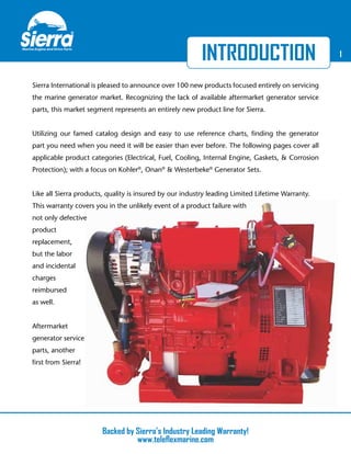 Fuel Filter Onan A026K278 Sierra International 23-7760 Marine Generator Parts 149-2106 