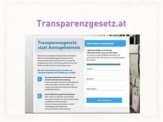 Transparenzgesetz.at

 