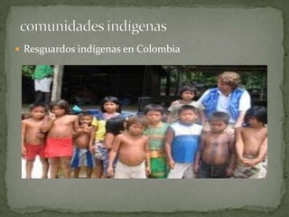  Resguardos indígenas en Colombia
 