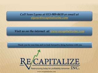 www.recapitalizeinc.com