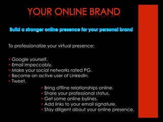Personal Branding For Professional Success: How to Stand Out Within ...