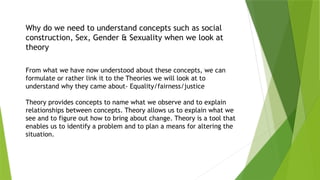 Understanding Social Construction: Sex, Gender & Sexuality Concepts ...