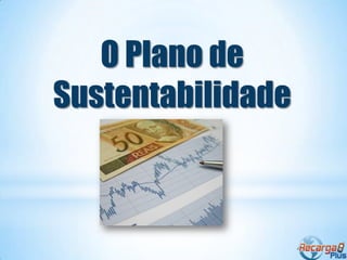 O Plano de
Sustentabilidade
 