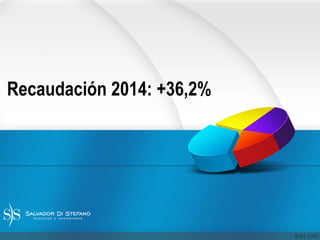Recaudación 2014: +36,2%
 