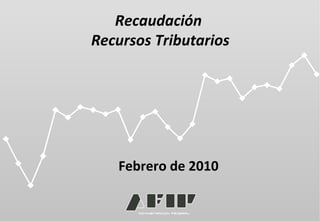 Recaudación  Recursos Tributarios Febrero de 2010 