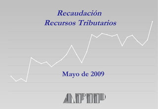 Recaudación  Recursos Tributarios Mayo de 2009 