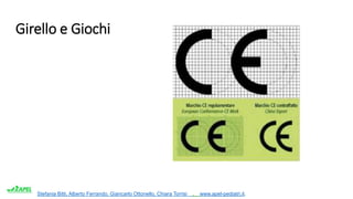 Stefania Bitti, Alberto Ferrando, Giancarlo Ottonello, Chiara Torrisi . www.apel-pediatri.it.
Girello e Giochi
 