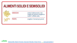 Stefania Bitti, Alberto Ferrando, Giancarlo Ottonello, Chiara Torrisi . www.apel-pediatri.it.
 