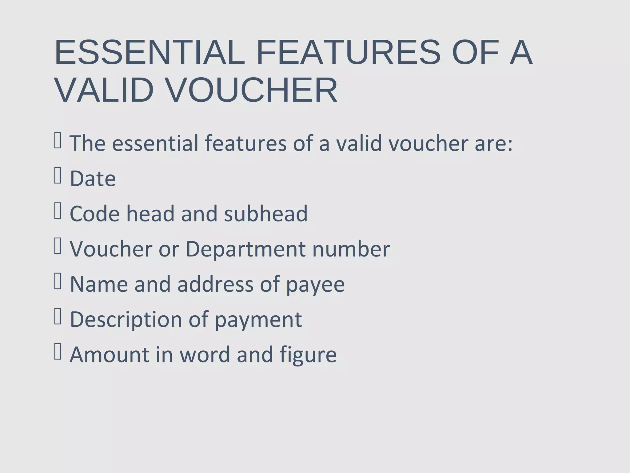 Receipt and payment procedures in public service | PPT