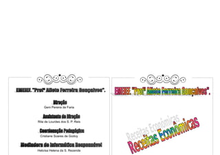 Geni Pereira de Faria



Rita de Lourdes dos S. P. Reis



 Cristiane Soares de Godoy



Heloísa Helena da S. Rezende
 