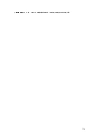 FONTE DA RECEITA : Patrícia Regina Christoff Laurina - Belo Horizonte - MG




                                                                             74
 