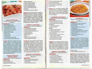 Receitas com frangos