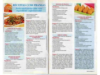 Receitas com frangos