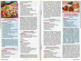 Receitas com frangos