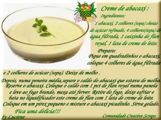 Receitas da internet