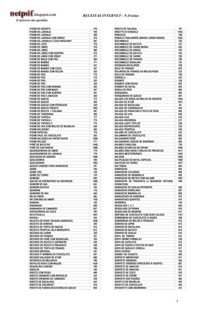 RECEITAS INTERNET - N.Freitas


    !                      !
    !
    !
    !                                                                                  )                                                                                              %             .           (                             /
    !                                                                                      !         1
    !
    !                      &                                                                                                                                                                                0                                             # #
    !                      &                                                                                                                                                                        )
    !                      &                             !                                                                                                                                                                                                    #
    !                      &
    !                          &                         &                                                                                                                    "
    !                          &
    !                          &                                                                                   #
    !                          &                                                                                                %               "
    !                                                                                                                                                            "
    !            &                                                                                                                              "
    !            &
    !            &                                                                                                                      "
    !            &                                                                                                    #                 "
    !            &                                                                                                                      "
    !            &                                               &                                                 #
    !            &                               !                                                                              ' !                                                                                                                       # #
    !            &                                           7                                                     #            ' !                                           ' !
    !        ' !                                                                                                                                                                                                                  !                           ##
    !        ' !                                                                                                                                                  !
    !        ' !                                                 %                                                                                                                              !
    !        ' !                         "                                                                                                                                                 !                                                              ##
    !                                        =                                                                                                                                    "!                                                  !
    !                                                                                                                                                   !
    !
    !                                                                                                                 #
    !                                                                                                                                                                1
    !        !                                                                                 !                   #                                    "                                                                                                     #
    !
    !
    !   "2
    !                                                                          !
    !          !                                                                                                                                                                                                                                              #
    ! %                                                                                                               #             &
    ! %                                                                                                                             &                                                                                                                         #
'   !                                                                                                                               &                                                                                             4
'   !                                                                                                                               &                                                  ;                                                                      #
'   !                                            2
'   !                                                                                                                                               &
'   !                                                                                                                                       &                                     &
'   !                                                                          !0                                                                                                                                                                             #
'   !                                                                                                                               !       0
'   !      !                                                                                                          #             !       0
'   !       "                                                                                                                       !       0                                                                                                             #
'   !                                                                                                              #                !       0
'   !                                        "                       !                                                              !       0                                                       !               $                             !       #
'   !                          2                                                                                   #
'   !         !                                                                                                                     !       0                         ' !                               "                                                 #
'   !                                                                                                                               !       0
'   !                                                                                                                 #             !       0
    &                                                                                                             #                 !       0
    &                                                                                                                               !       0                   ' !                                                                                        #
                                                                                                                                                                                                                                                          #
                                                                                                                              ' !                               3 3
                                                     &                                                                        ' !
           !                                                                                                           #      ' !                                                     )
               !                                                                                                      #        "                                                                                        !
                                                                                                                                                                                                                    $       )
                                   7                 5 !                  .                              /                                                                                 &                %

                                                         ' !                                                      #                                                                             !                                                             #

                                                                                                                                                            ' !
                       "                                                                                                                                              &                                                                                   #
                            ! %                                          ' !               &
                                                                                   "
                                                                           !                                                                                7                         " !
                                                         "                                                                                      ' !
                                                                                                                                                                                                                                                          #
                   $                                                                                              #
                                                                     !
     "                                                                                                                                                                                                                                                    #
                        7                                            &                                                                                                                      .                               ' !           /
     ' !       &                                                                                                                                                                           7
                                                                                                                                                                                           7                                                              #
                                   ' !                                                                            #
                                                                                                                                                                                                                                                          #
                                                                               &                                                                                                                                                                          # #
                                                 !                                                                 #           ! ""                                       !                                                                               #
                                                                                                                  #            ! ""                                                                                                                       #
                   "!                                                                              ' !              #




                                                                                                                                                                                                                                                      7
 