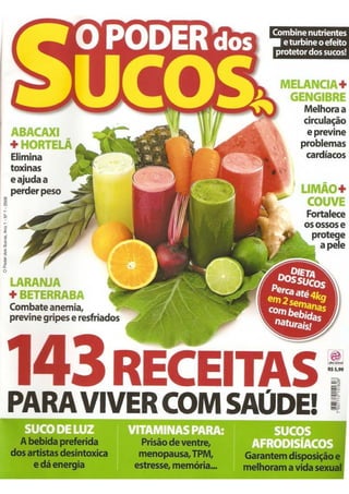 Receitas Sucos Poderosos