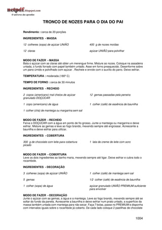 Receitas uniao de a a z