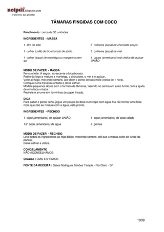 Receitas uniao de a a z