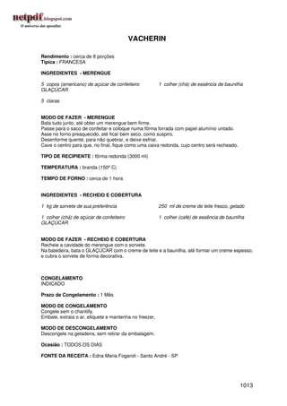 Receitas uniao de a a z