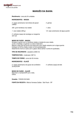 Receitas uniao de a a z