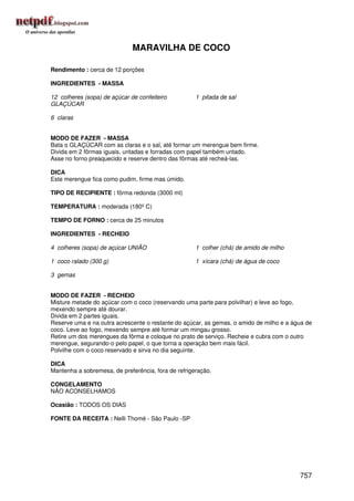 Receitas uniao de a a z