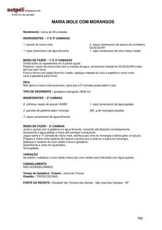 Receitas uniao de a a z