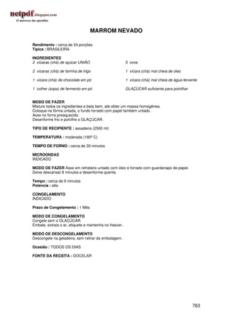 Receitas uniao de a a z