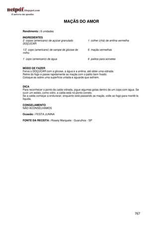 Receitas uniao de a a z