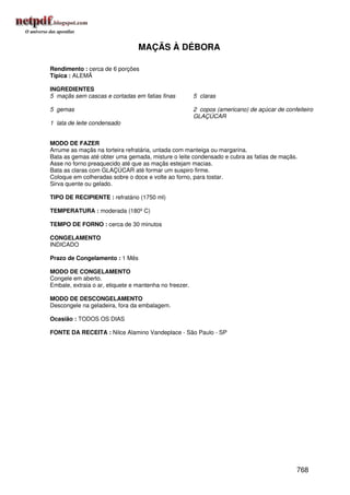 Receitas uniao de a a z