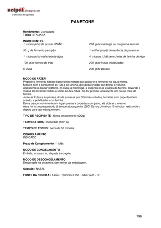 Receitas uniao de a a z