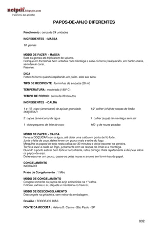 Receitas uniao de a a z