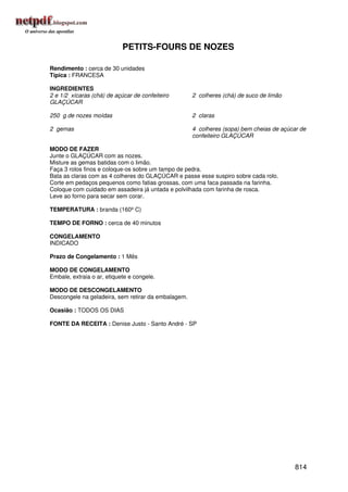 Receitas uniao de a a z