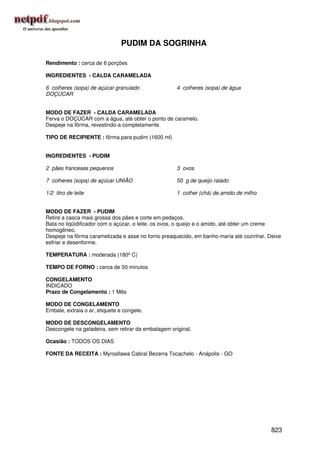 Receitas uniao de a a z